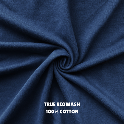 Bruh Navy Blue Kids T-Shirt  Fun Graphic in Kids Clothes