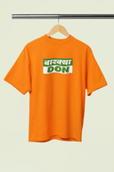 Barkya Don Orange Oversized Unisex T-shirt | Marathi Designs