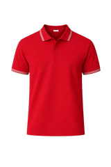 Bulk Unisex Red RICHLAND Polo T-Shirt