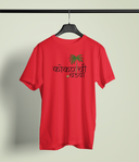 Kokan Chi Chedva Red Round Neck Unisex T-shirt | Marathi Designs