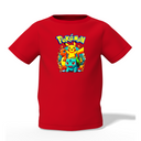 Pokemon Graphic Kid’s Red Printed T-Shirt