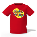 Back To School Graphic Kid’s Red Round Neck Printed T-Shirt