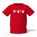 Polar Bear Graphic Kid’s Red Printed T-Shirt