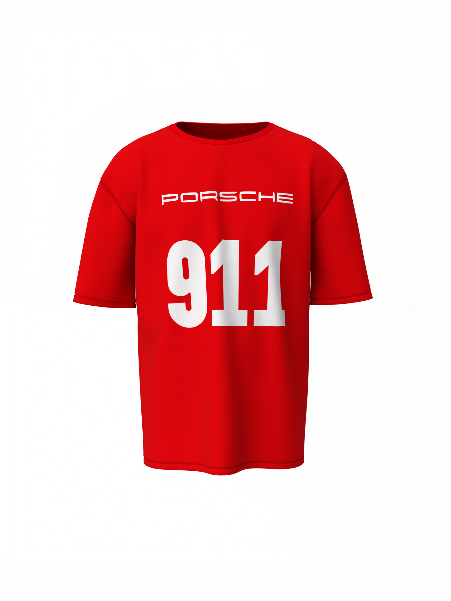 Porsche 911 Oversized T-Shirt for Racing Streetwear Style Tee
