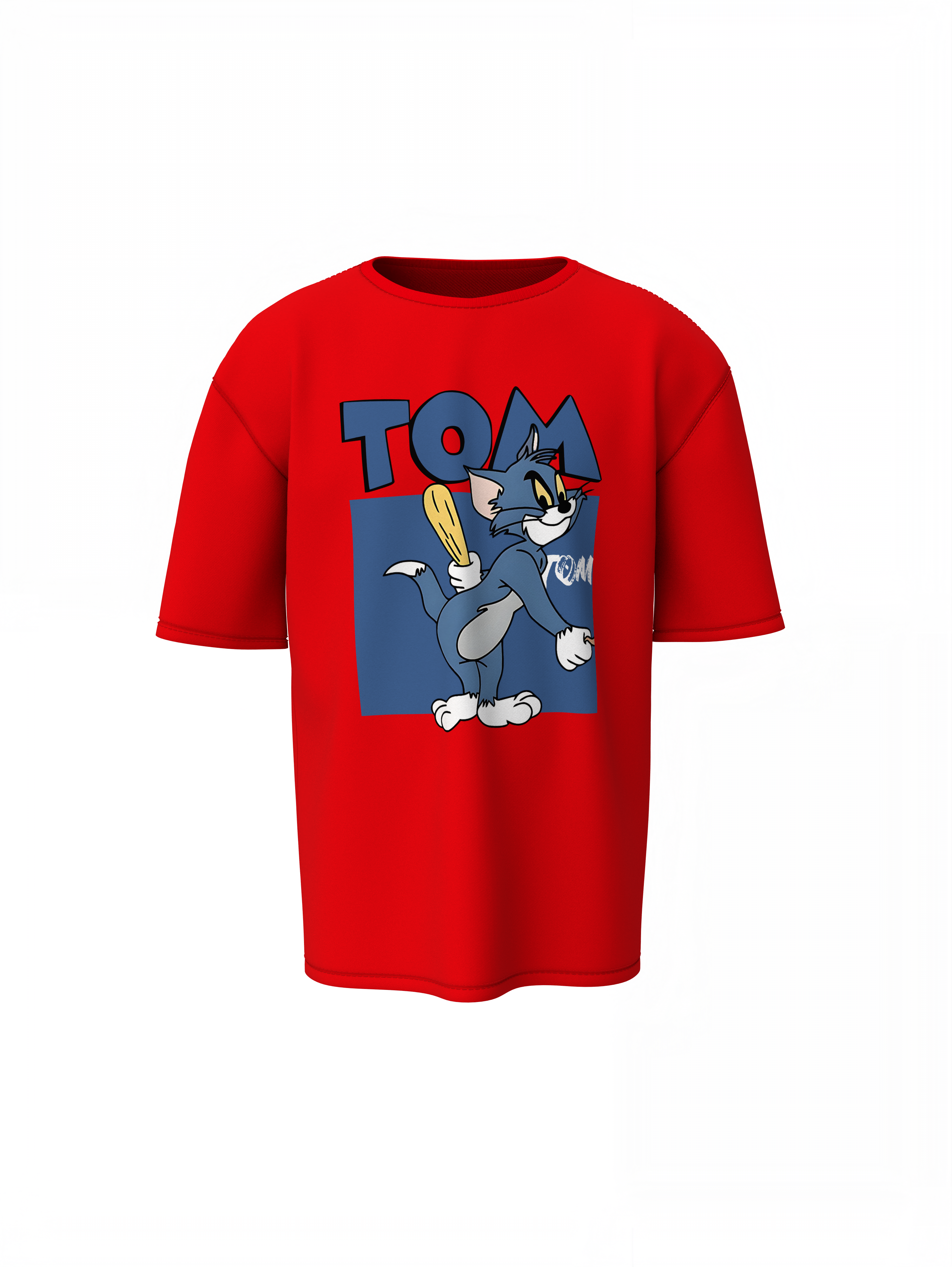 Tom & Jerry Couple Oversized T-Shirts
