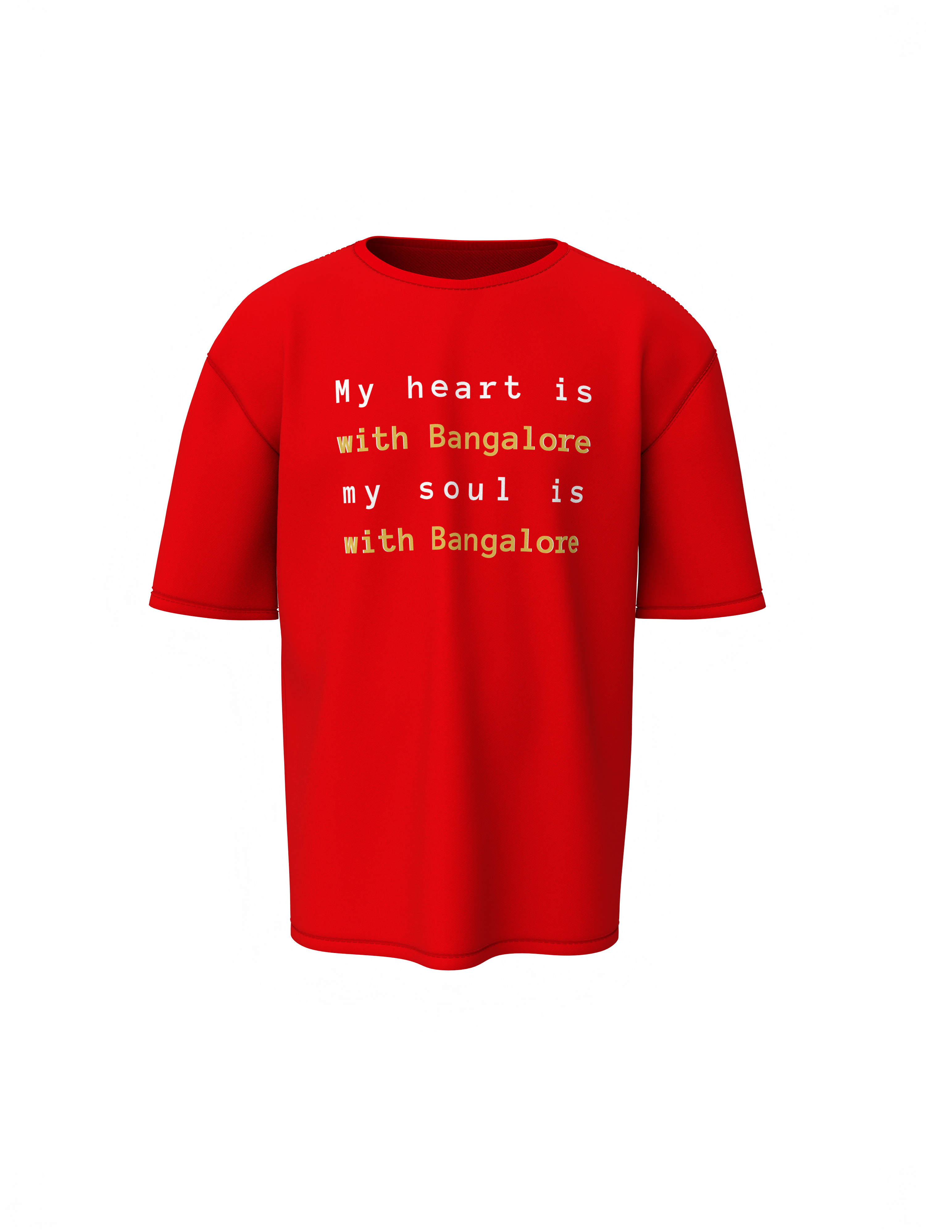 Bangalore Soul Oversized T-Shirt