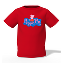 Peppa Cartoon Graphic Kid’s Red Round Neck Printed T-Shirt