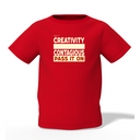 Pass It On Graphic Kid’s Red Printed T-Shirt