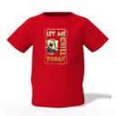 Let Me Chill Today Graphic Kid’s Red Printed T-Shirt