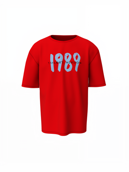 Taylor Swift's Version Oversized T-Shirt for Fan Streetwear