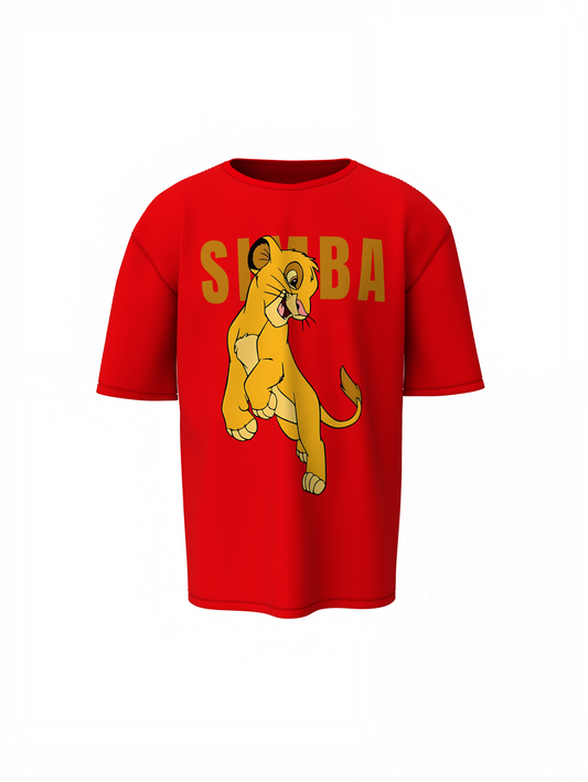 Simba & Nala Oversized T-Shirts