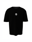 Black Panther Unisex Black Oversized T-Shirt