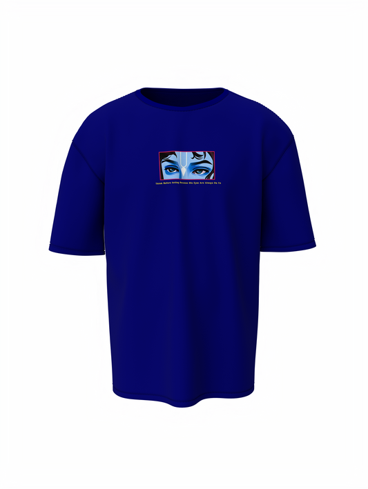 Hare Krishna Spiritual Oversized T-Shirt Peaceful Wear for All