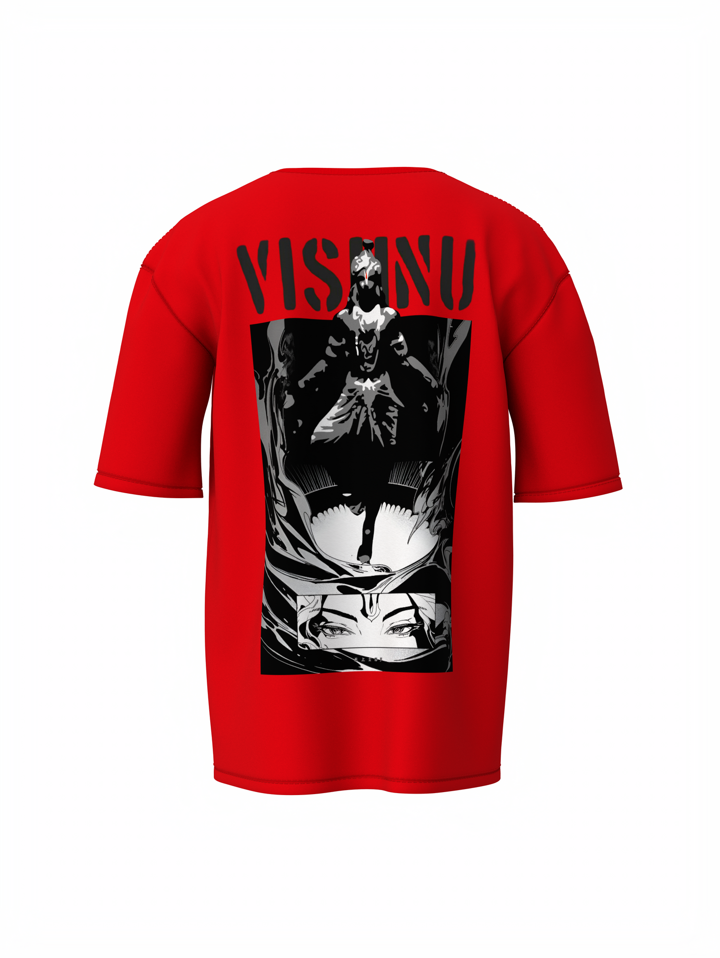 Lord Vishnu Spiritual Oversized T-Shirt Unisex Comfortable Fit