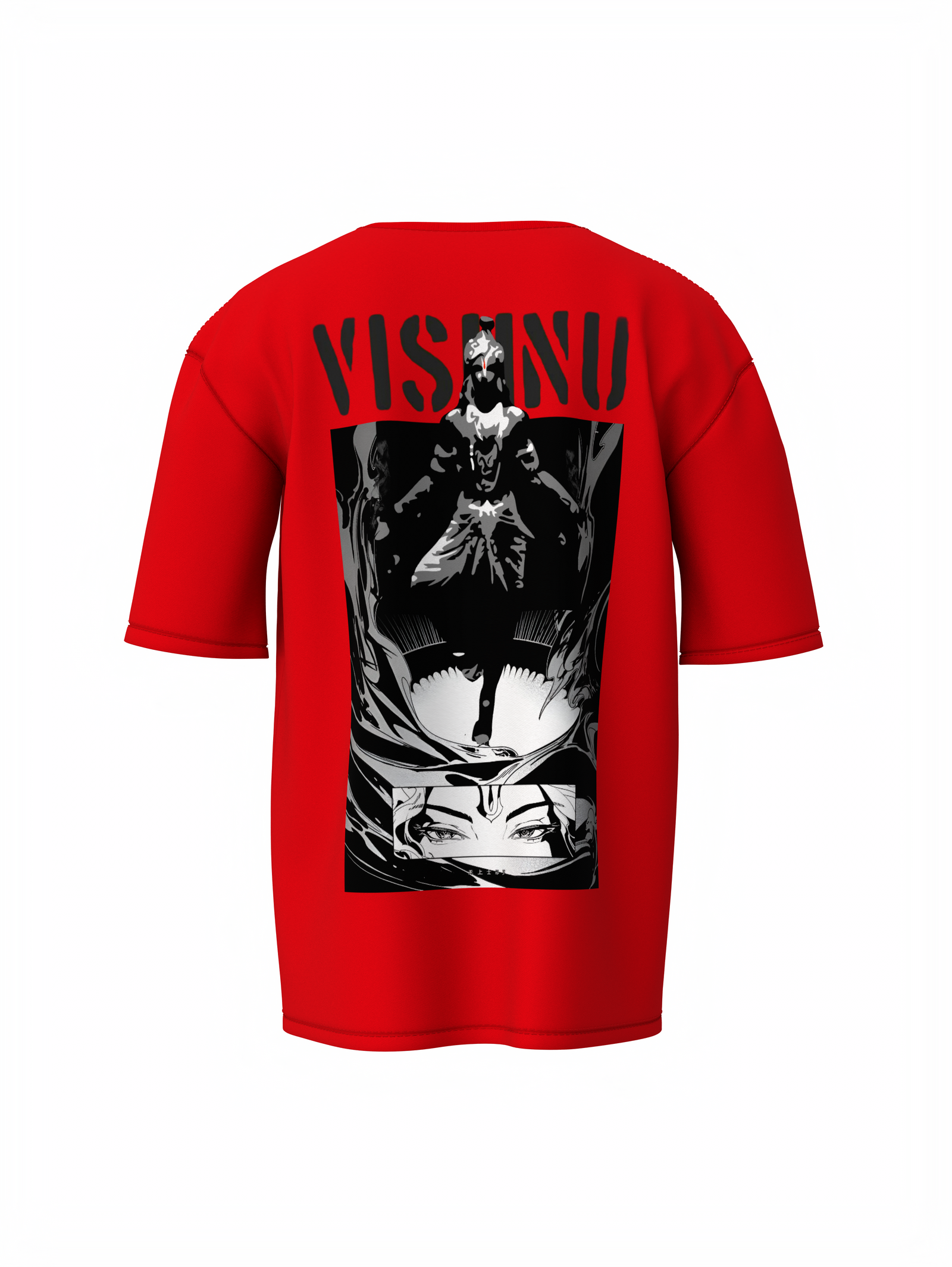 Lord Vishnu Spiritual Oversized T-Shirt Unisex Comfortable Fit