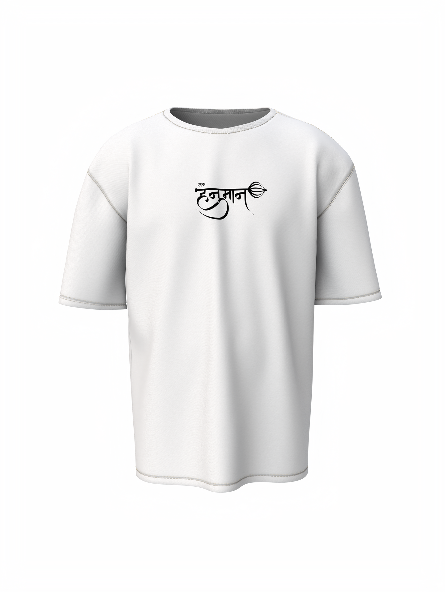 Lord Hanuman Spiritual Oversized T-Shirt Divine Graphic Wear