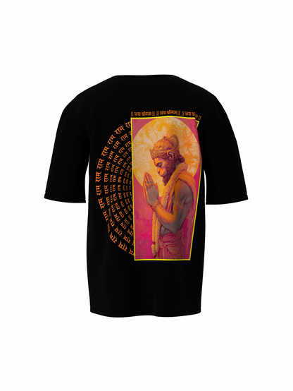 Rama-Doota Oversized T-Shirt Black Spiritual Unisex Wear