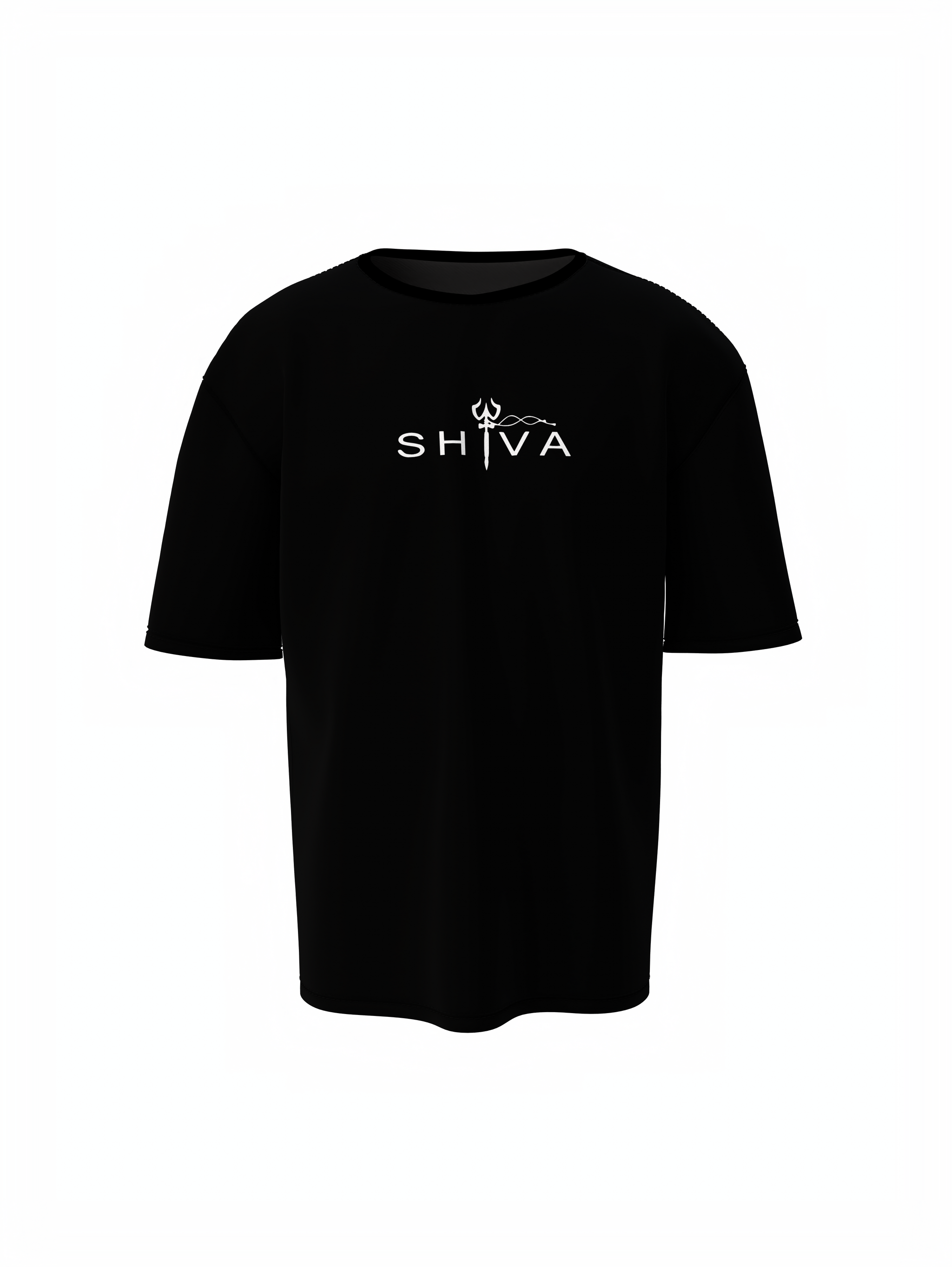 Lord Adidev Spiritual Black Unisex Oversized T-Shirt