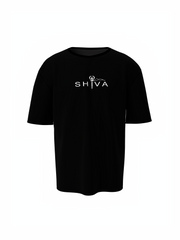 Lord Adidev Spiritual Black Unisex Oversized T-Shirt