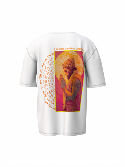 Rama-Doota Oversized T-Shirt White Spiritual Streetwear