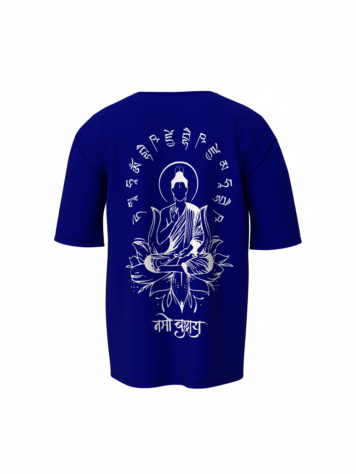 Namo Budhhay Spiritual Oversized T-Shirt
