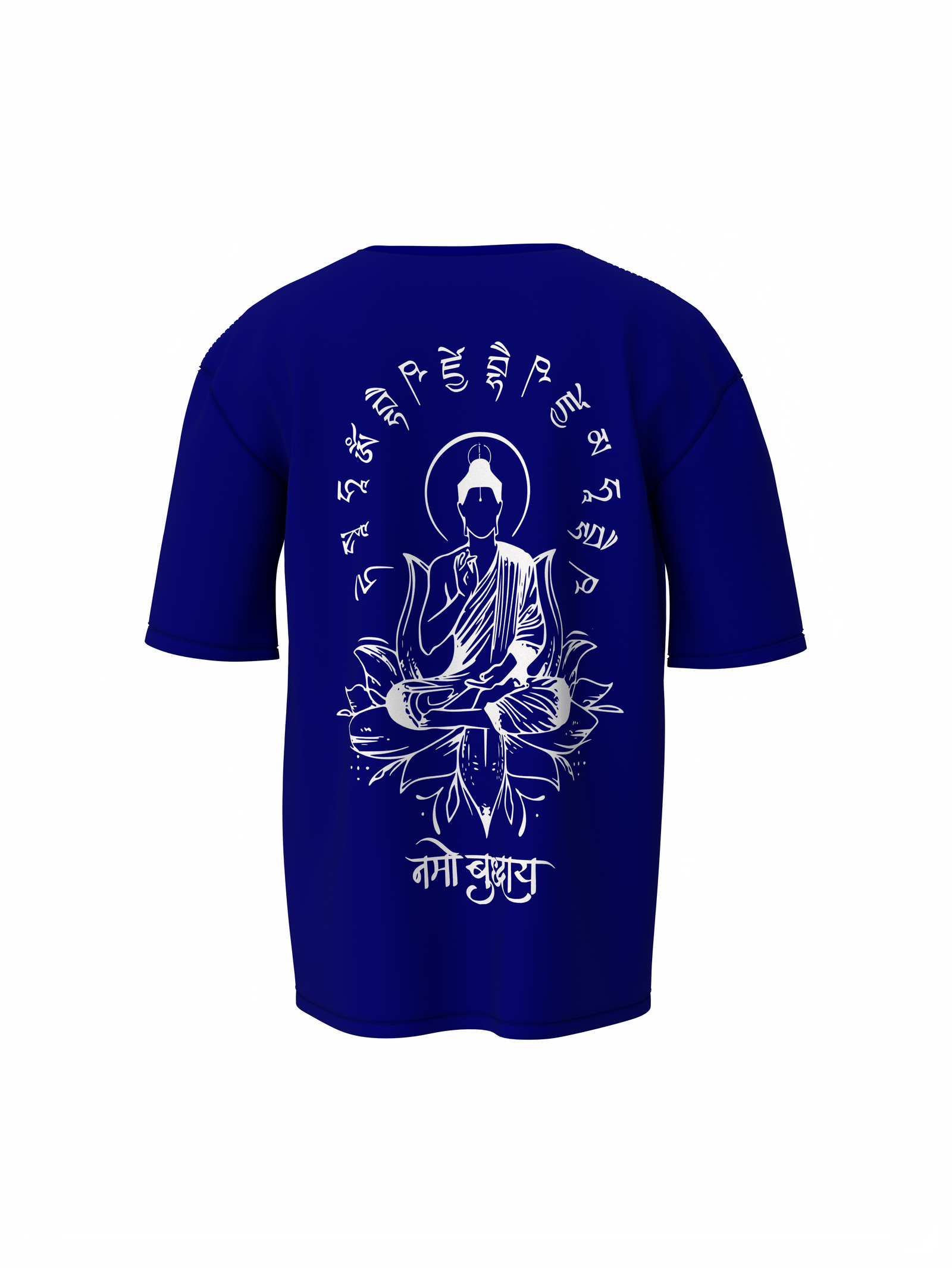 Namo Budhhay Spiritual Oversized T-Shirt