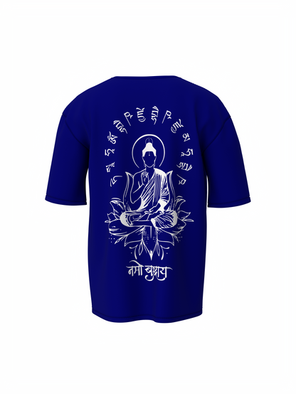 Namo Budhhay Spiritual Oversized T-Shirt