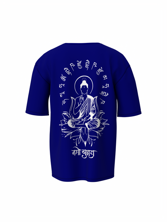 Namo Budhhay Spiritual Oversized T-Shirt