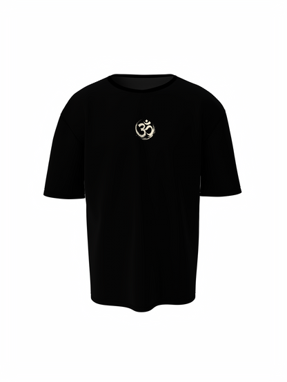 Neelkanth Spiritual Black Unisex Oversized T-Shirt – Unique