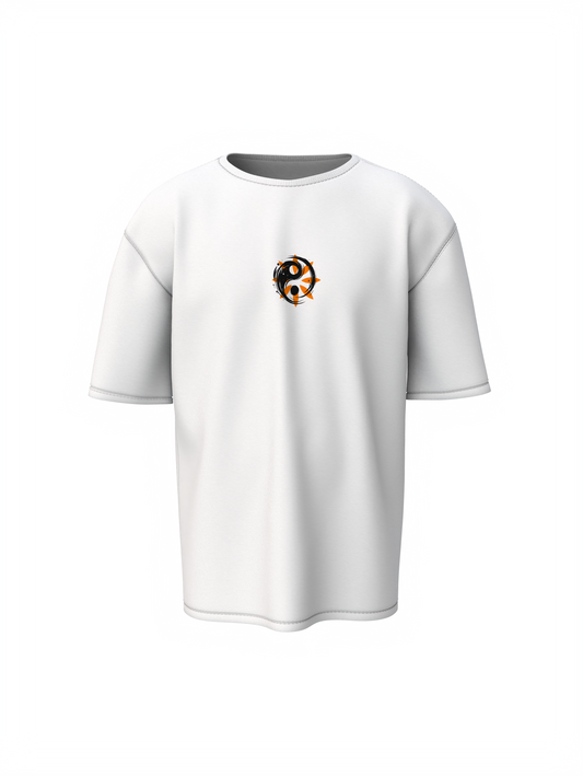 Pray Unisex White Oversized T-Shirt