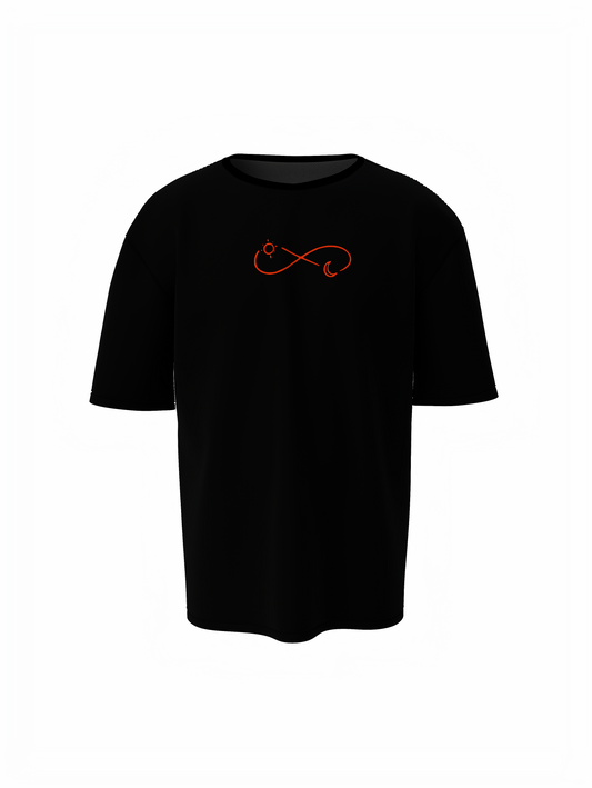 Ravan Oversized T-Shirt Black Bold Spiritual Unisex Outfit