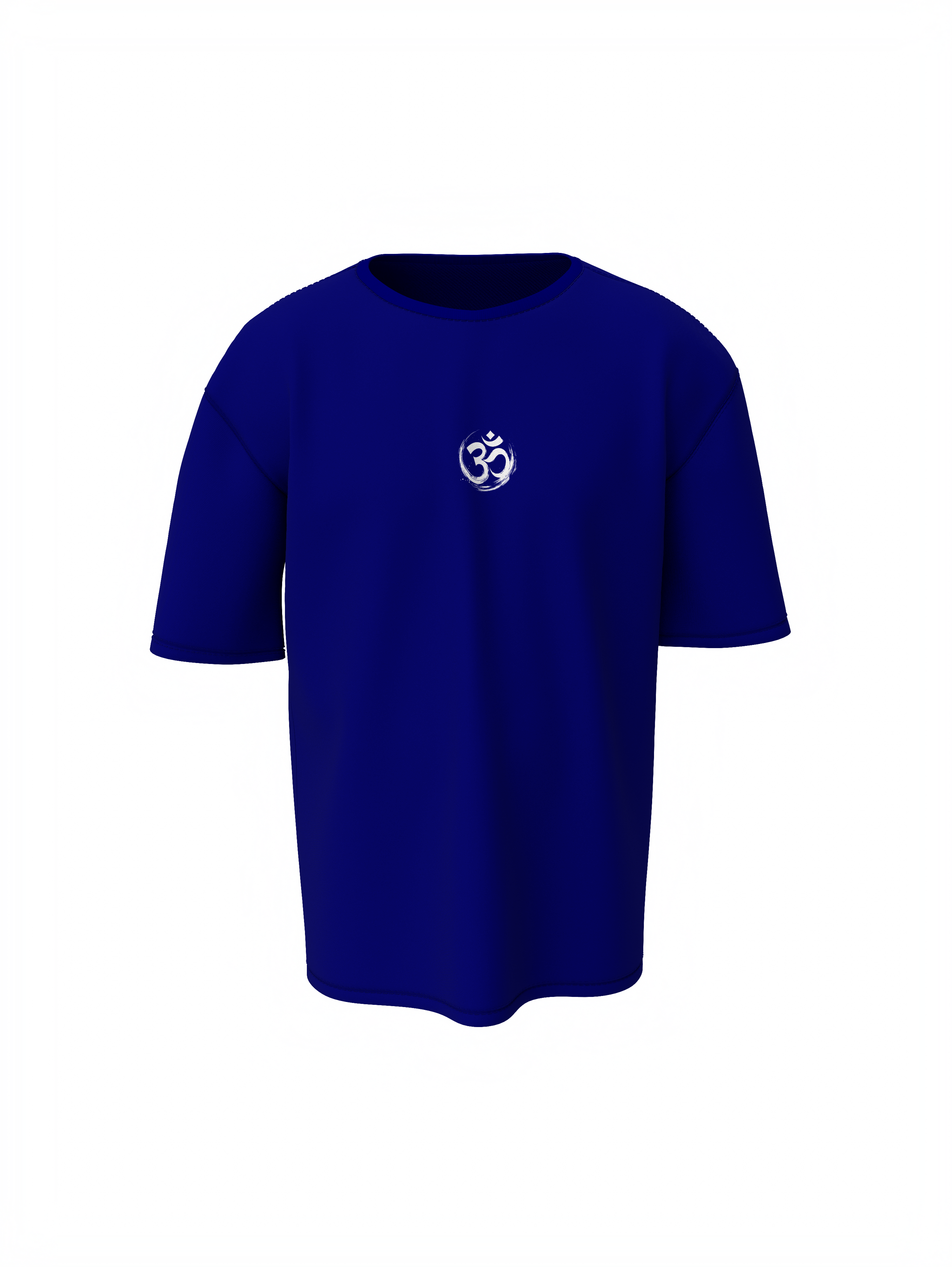 Mahakaal Spiritual Blue Unisex Oversized T-Shirt