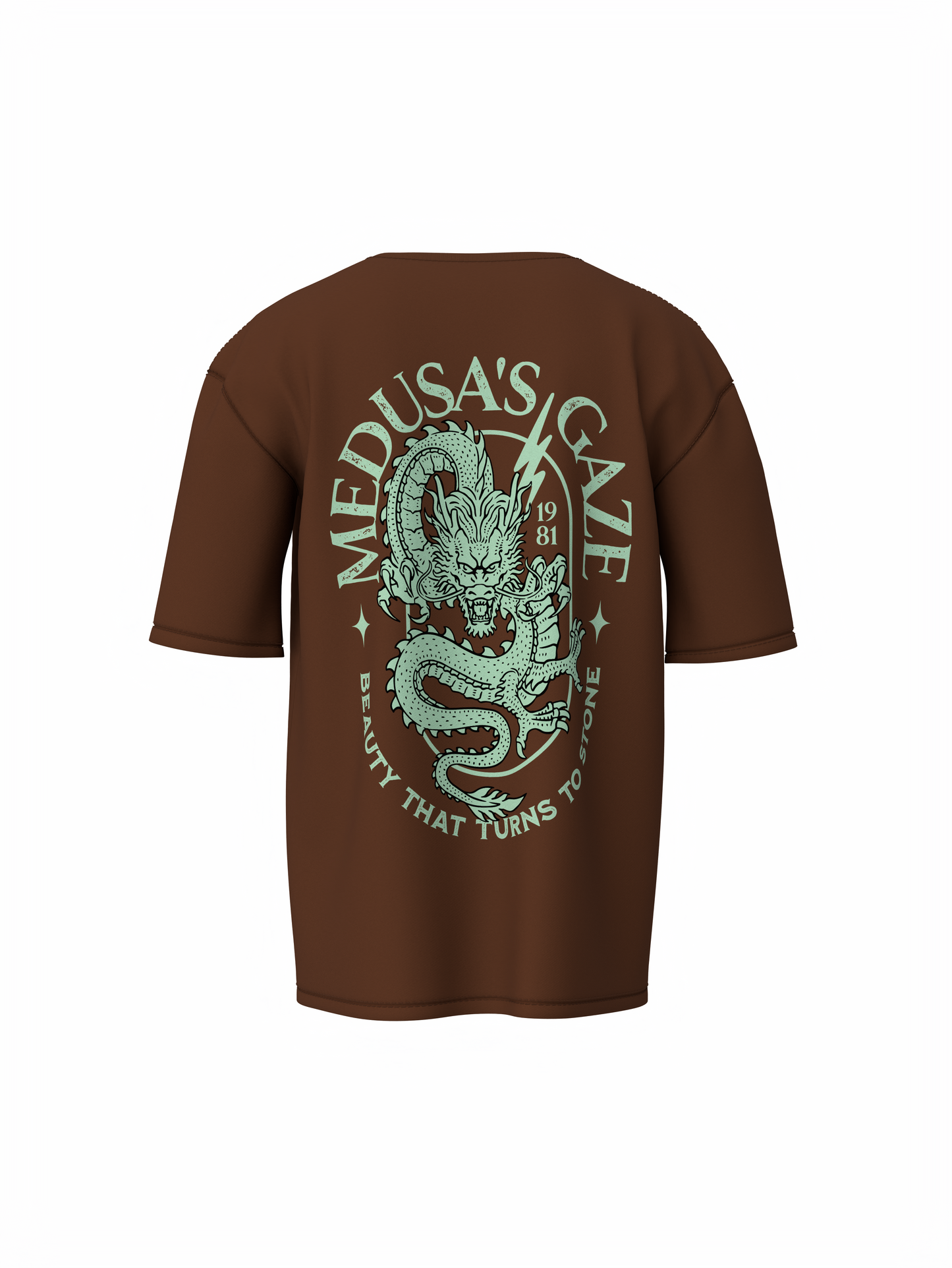 Medusa's Gaze Oversized T-Shirt