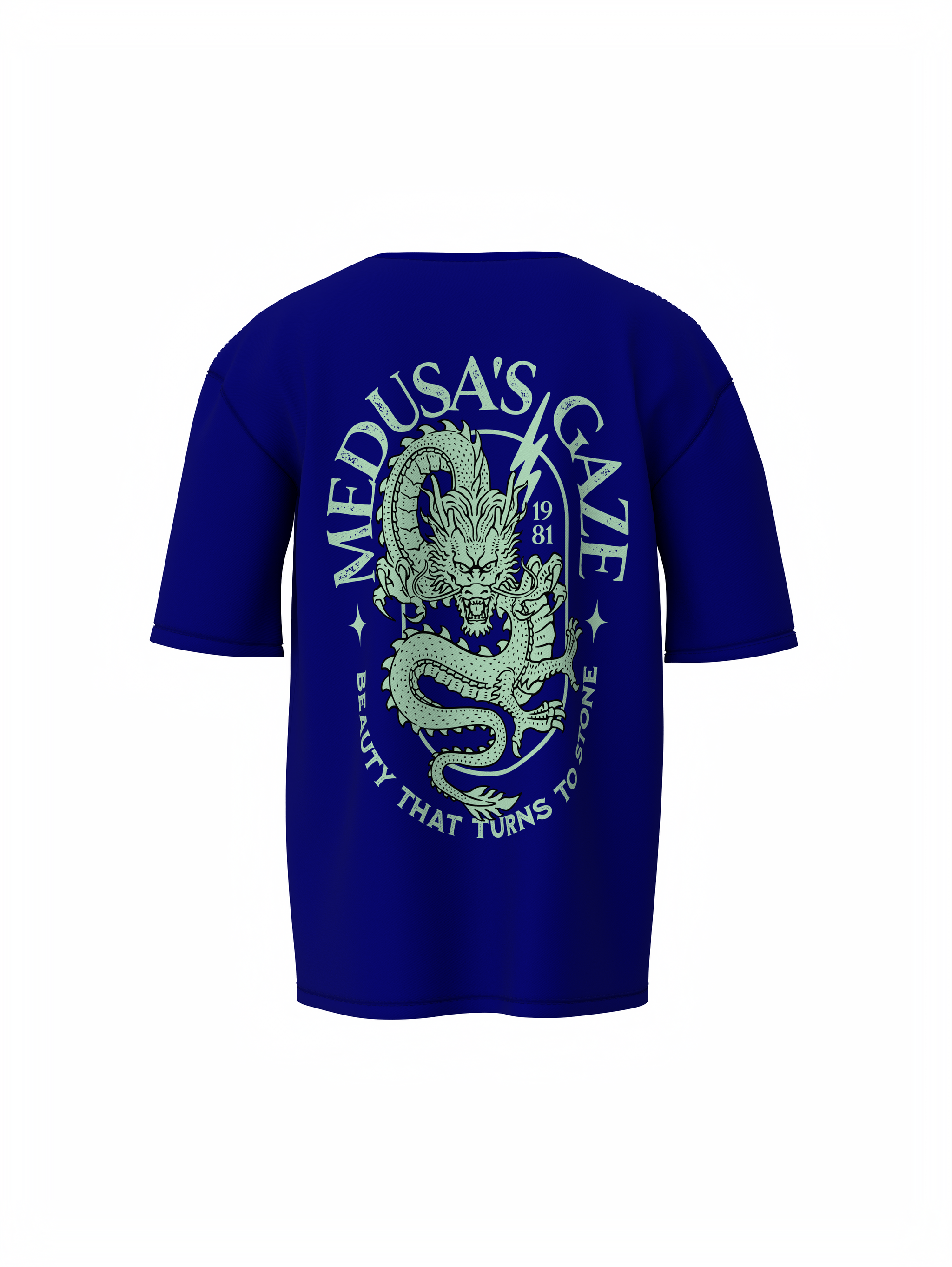 Medusa's Gaze Oversized T-Shirt