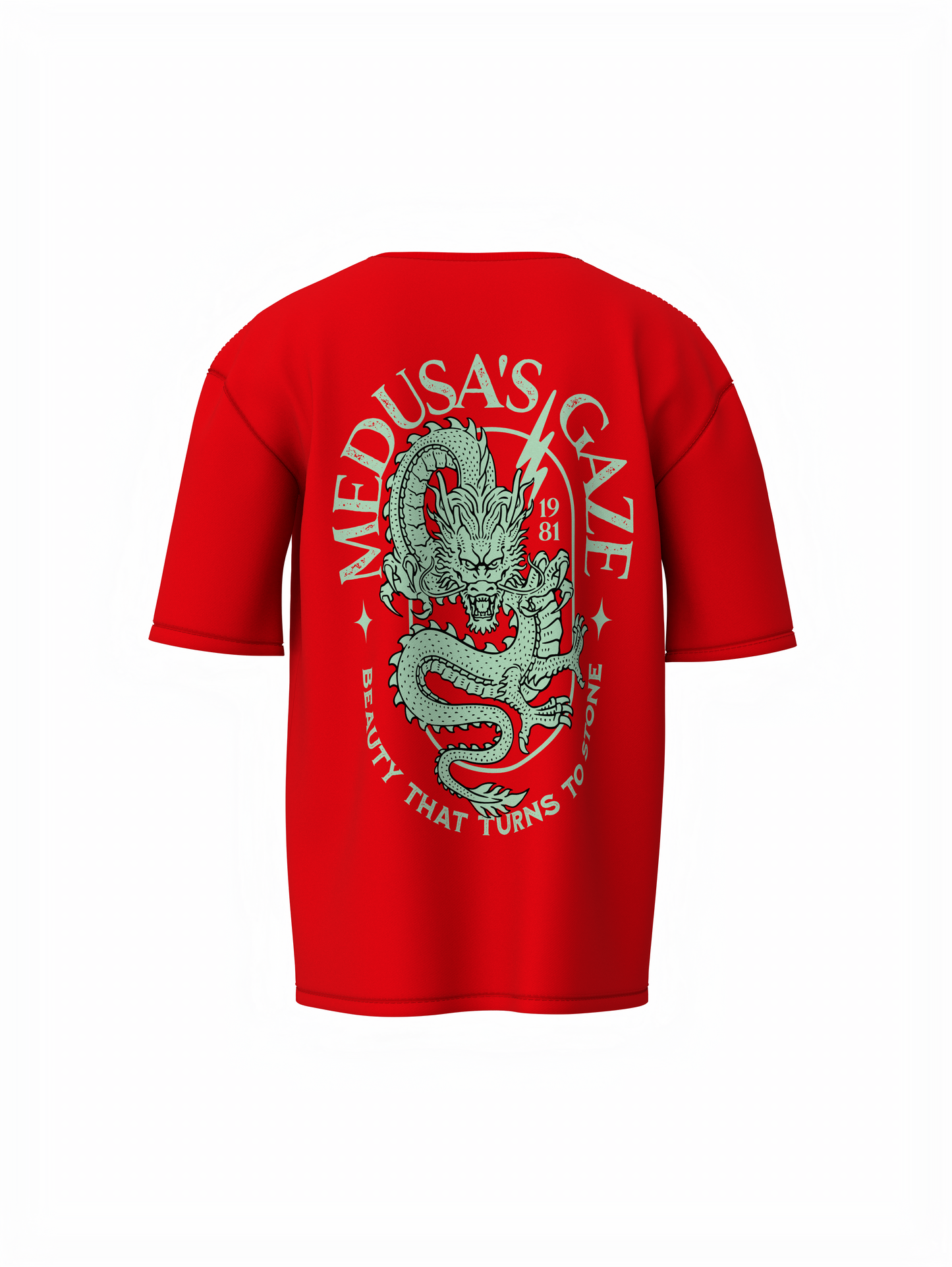 Medusa's Gaze Oversized T-Shirt