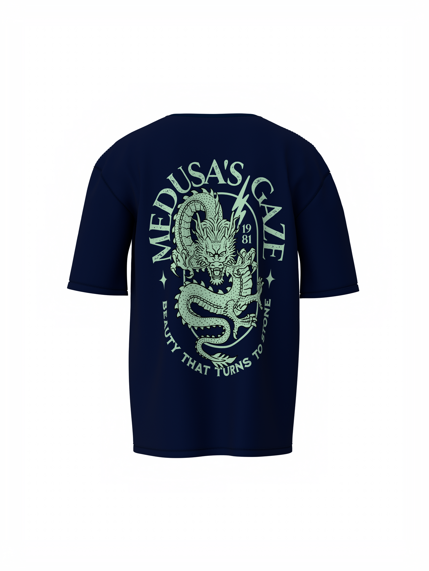 Medusa's Gaze Oversized T-Shirt