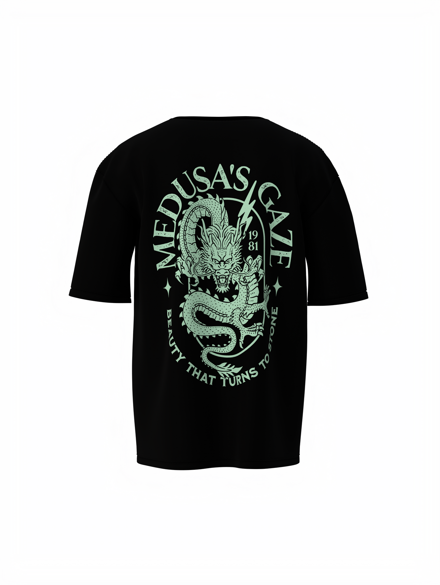 Medusa's Gaze Oversized T-Shirt