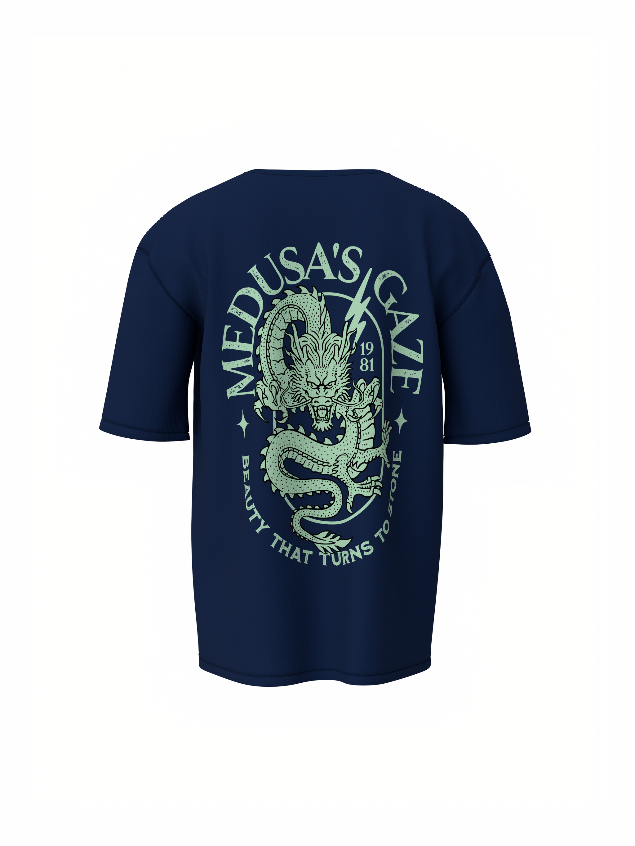 Medusa's Gaze Oversized T-Shirt