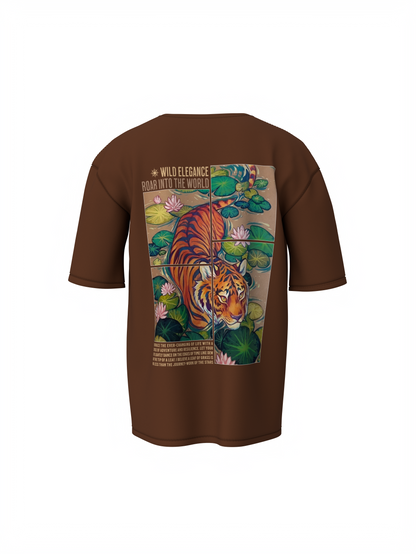 Dive Into The Wild Unisex Oversized T-Shirt Bold, Comfy & Trendy