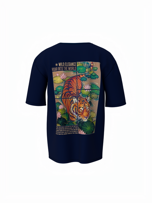 Dive Into The Wild Unisex Oversized T-Shirt Comfortable & Stylish