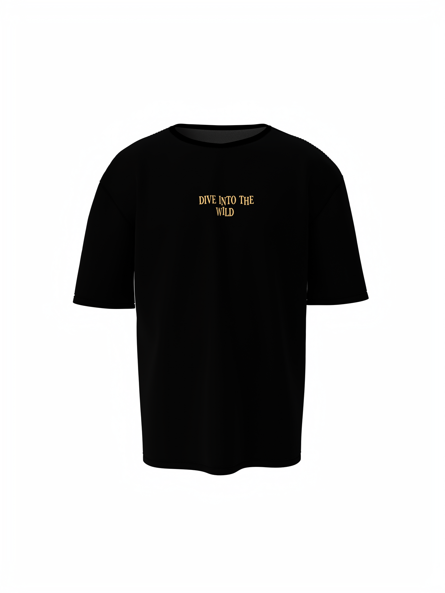 Dive Into The Wild Unisex Oversized T-Shirt  Bold & Comfy Fit