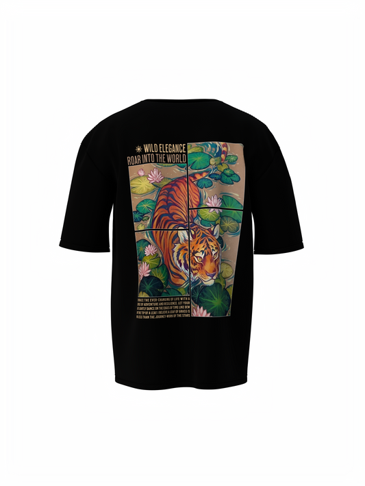 Dive Into The Wild Unisex Oversized T-Shirt  Bold & Comfy Fit