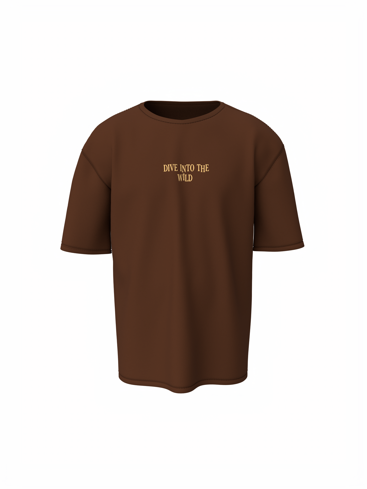 Dive Into The Wild Unisex Oversized T-Shirt Bold, Comfy & Trendy