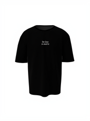 Bee-Lieve Unisex Black Oversized T-Shirt