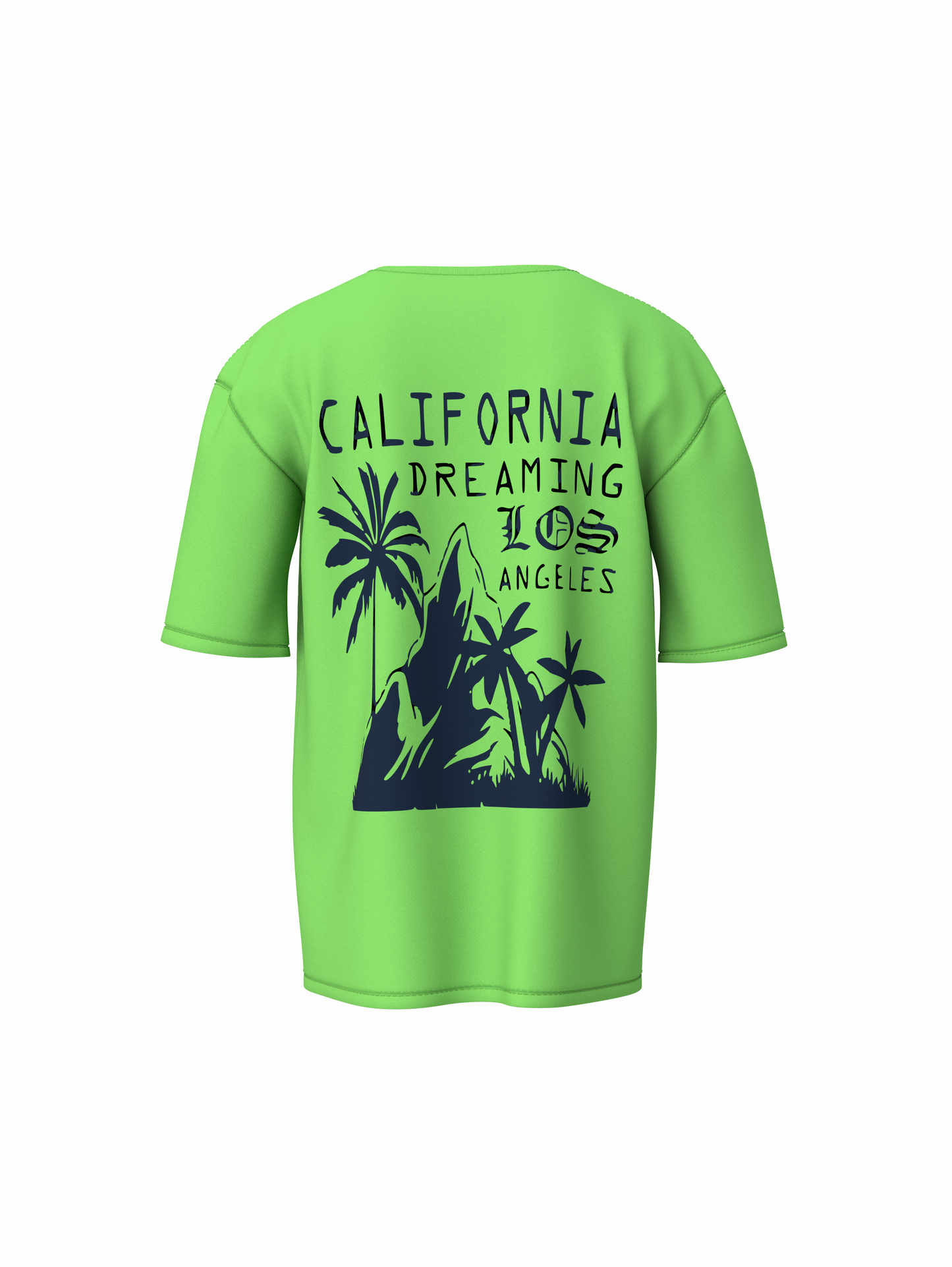 Los Angeles Graphic Oversized T-Shirt Bold Streetwear Style