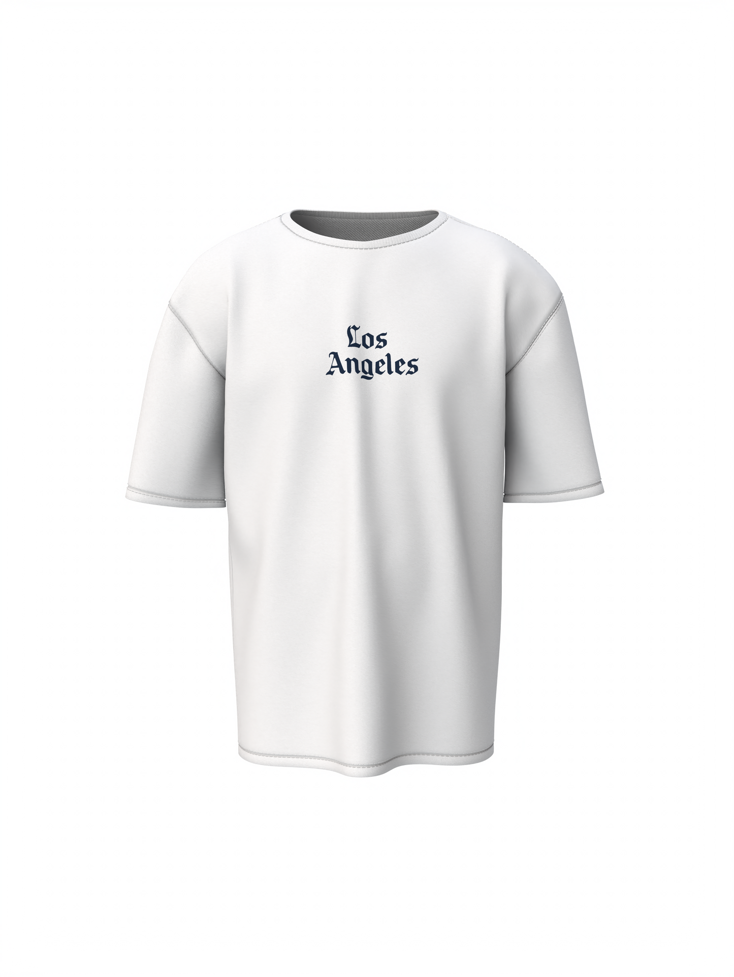 Los Angeles Graphic Unisex Oversized T-Shirt Streetwear Style