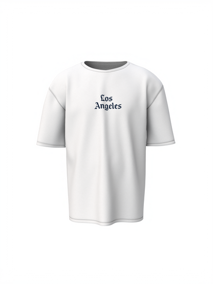 Los Angeles Graphic Unisex Oversized T-Shirt Streetwear Style