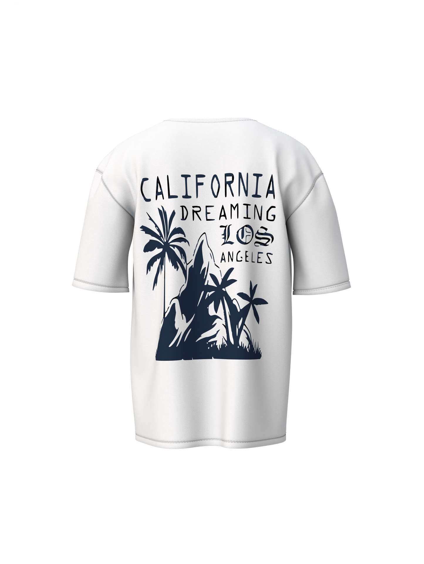 Los Angeles Graphic Unisex Oversized T-Shirt Streetwear Style