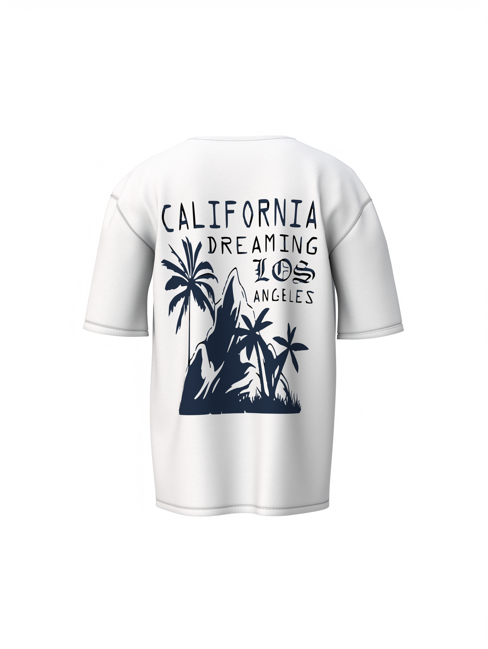 Los Angeles Graphic Unisex Oversized T-Shirt Streetwear Style