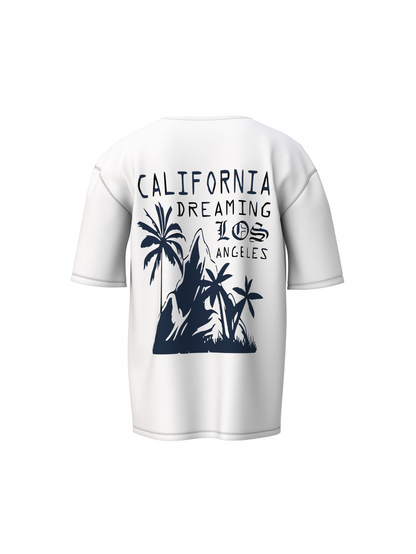 Los Angeles Graphic Unisex Oversized T-Shirt Streetwear Style